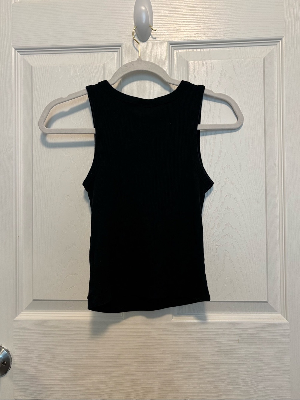 Universal Thread Black Ribbed Tank Top
